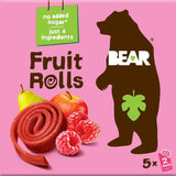 Bear Yoyo Fruit Rolls Raspberry – Clean Eating Snack for Whole Food Diets, No Added Sugar