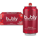 bubly Sparkling Water Blackberry – Kid Friendly Sparkling Water Mixer for Cranberry and Apple Juice at Home, 12 fl oz Cans (Pack of 8)