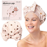 Kitsch Luxury Shower Cap – Thoughtful Birthday Gift for Her, Pattern-Rich Self-Care Accessory