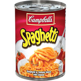 Campbell's Canned Spaghetti for Office Breakroom Pantry, Quick Microwaveable Lunch Entree