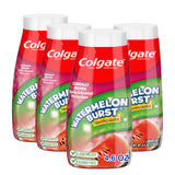 Colgate Anticavity Kids Toothpaste – Easy-Dispense Watermelon Fluoride Gel for Ages 2+ Minimizing Mess and Choking Risk