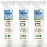 Sky Organics Organic Cotton Rounds – Thoughtful Sensitive Skin Gift Set for Mom's Birthday, 300 ct.
