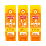 O'Keeffe's Lip Repair SPF 35 Stick – Lanolin-Free and Mineral-Oil-Free Daily Lip Care, 6-Pack