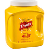French's Classic Yellow Mustard, 105 oz – Bulk Back-of-House Condiment for Busy Restaurant Sandwich and Burger Stations
