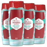 Old Spice 2-in-1 Body Wash and Moisturizer for Men – Practical Father's Day Gift Bundle, 16 oz Pack of 4