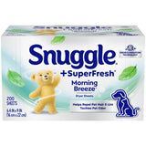 Snuggle SuperFresh Dryer Sheets – Thoughtful Housewarming Gift for New Homeowners, 200 Count