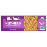 Milton's Organic Multi-Grain Crackers – School Lunchbox Snack Made in a Nut-Free Facility