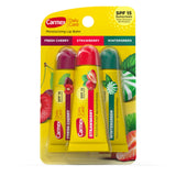 Carmex Moisturizing Lip Balm – Birthday Gift for Mom and Friends, Sunscreen Trio Tube Set
