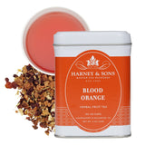 Harney & Sons Blood Orange Fruit Tea – European-Style Premium Loose Leaf Tea for an Elevated Afternoon Tea Ritual