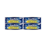 StarKist Solid White Albacore Tuna 4-Pack – Shelf-Stable High-Protein Camping Cooler Staple for Outdoor Adventures
