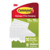 Command 18-Pair Picture Hanging Strips – Damage-Free Frames for Cozy Living Room Gallery Walls