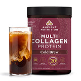 Ancient Nutrition Multi Collagen Protein – Clutter-Free Pantry Supplement, One-Scoop Beauty and Gut Health Routine with No Extra Jars