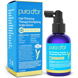 PURA D'OR Energizing Scalp Serum – Calming Bath-Time Ritual for Visible Volume, 4oz