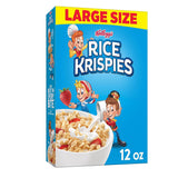 Kellogg's Rice Krispies Cereal – Fortified Low-Sugar Cereal for the Breakfast Nook, 8 Vitamins and Minerals