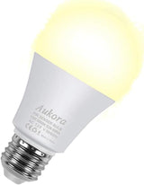 Aukora Motion Activated E26 Bulbs – Portable No Rewire Security Lighting for Camping, Porches and Outdoor Dining Areas