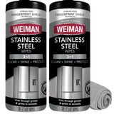 Weiman Stainless Steel Cleaner & Polish Kit – Less-Is-More Cleaning for Calm and Curated Home Spaces