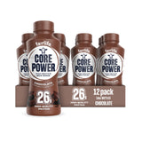 Core Power Protein Shake – Quick Pre-Meeting Meal Replacement Shake for Back-to-Back Schedules, Vanilla 12 Pack