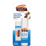 Palmer's Cocoa Butter Swivel Stick and Lip Balm Duo – Two-Step Minimalist Skincare for an Uncluttered Vanity