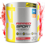 C4 Ripped Sport Pre Workout Powder – Pre-Training Stack for Busy Professionals Who Squeeze Workouts Between Meetings