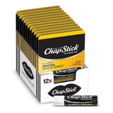 ChapStick Classic Original Lip Balm Tubes – Streamlined Lip Care Staple for Capsule Bathroom Counters and Clean Vanity Displays