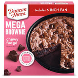 Duncan Hines MEGA Brownie Mix – No-Bowl Just-Add-Water Brownie for Intentional One-Person Kitchens