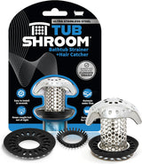 TubShroom Ultra Stainless Steel – Designer Hair Catcher That Blends into Modern Bathroom Decor