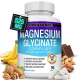Magnestar Magnesium Glycinate 525mg – High-Absorption Magnesium for Active Recovery and Daily Performance