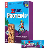 Zbar Protein Gluten-Free Snack Bars - Better-For-You Chocolate Chip Bar with 5g Protein from Whey and Pea Blend (15 Pack)