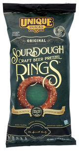 Unique Pretzel Sourdough Craft Beer Pretzel Rings 11 oz – Premium Charcuterie Board Pretzel for Wine and Beer Pairings