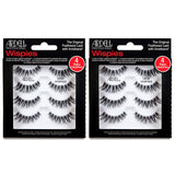 Ardell Wispies 113 False Eyelashes – Luxury Beauty Upgrade for Bridal Prep Counter, Whisper-Thin Invisiband