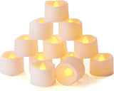 Homemory Flameless LED Tea Lights – Safe Nursery Glow for Newborns, Toddlers, and Curious Kids