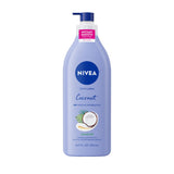 NIVEA Oil Infused Coconut and Monoi Body Lotion – Long-Lasting Fragrance Lotion for Meditation Spaces