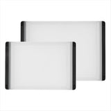 OXO Good Grips Cutting Board Set, Two Neutral-Toned Boards for a Streamlined Small Kitchen Setup
