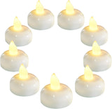 Homemory Floating Pool Candles – Waterproof LED Tea Lights for Backyard Pools, Fountains, and Pond Displays
