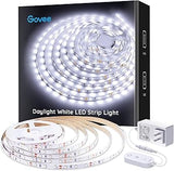 Govee Warm White LED Strip – Clean Minimalist Bedroom Lighting with Hidden Inline Controls