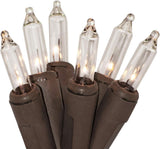 612 Vermont Incandescent Mini String Lights – Understated Brown Cord Lighting for Intentional Shelf and Mantel Vignettes