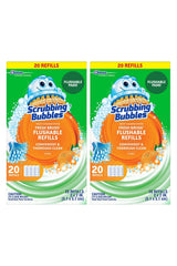 Scrubbing Bubbles Toilet Wand – Clutter-Free Powder Room Upgrade, Disposable Pads for Clean Living