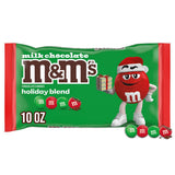 M&M'S Red and Green Christmas Candy – Ready-to-Give Holiday Gift Bag for Coworkers, Neighbors, and Hosts, 10 Oz