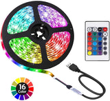 ACONDE Flameless LED Strip Lights, Cool-to-Touch Bedroom Lighting for Kids and Pets