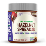 Pyure Hazelnut Chocolate Spread | Sugar-Free Mindful Snack for Keto & Low-Carb Wellness Routines