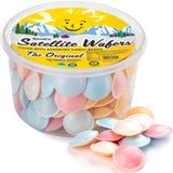 Gerrit's Satellite Wafers – Heat-Stable Trick or Treat Bowl Candy, 100ct Flying Saucer Tub for Halloween Night