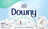 Downy April Fresh Dryer Sheets – Practical Housewarming Gift, Fresh-Linen Scent in 240-Count Box