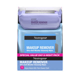 Neutrogena Day & Night Cleansing Towelettes – Nightly Skincare Ritual for Relaxing Self-Care and Makeup Removal