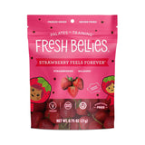 Fresh Bellies Freeze-Dried Strawberry Balsamic Snacks – Compact Travel Snack for Road Trips and Airport Days