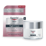Eucerin Q10 Night Cream with Pro-Retinol – Gentle Overnight Facial Treatment for Mindful Self-Care Routines
