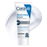 CeraVe Moisturizing Cream – Fragrance Free All-In-One Daily Moisturizer for Clutter-Free Bathroom Counter