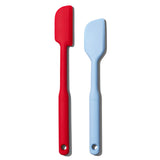 OXO Good Grips Silicone Spatula Trio – Work-Smart Kitchen Set for Faster Meal Prep and Baking Sessions