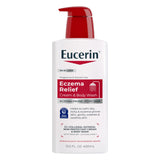 Eucerin Baby Eczema Body Wash – Fragrance-Free Colloidal Oatmeal Cleanser for Nursery Bath Time