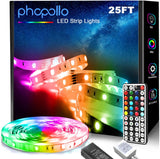 phopollo Bluetooth LED Strip Lights – Creative Birthday Gift for Her with App Control and 16 Million Color Customization
