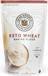 King Arthur Keto Wheat Baking Flour – Low-Carb Pantry Staple for Mindful Keto Bakers, 1:1 Bread Substitute
